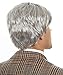 Old Man Costume - Silver Gray Wig for Kids and Adults