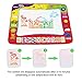 Dozod Water Doodle Mat Aqua Magic Drawing Pad with 4 Colors, Educational Safe Doodle Kids Toys Gift for Toddlers Boys Girls Age 2 3 4 5 6 7 Year Old 32 x 24 Inch