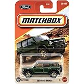 Matchbox 2021 Ford Bronco 30/125 [Green] 1:64 Scale Diecast Toy Vehicle