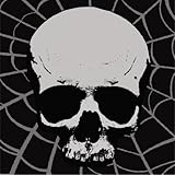 Creative Converting 18 Count Skull Terror Lunch Napkins