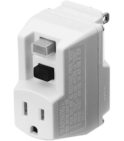Single Gfci Outlet Adapter Gfci Power Strip Electriduct Single Outlet