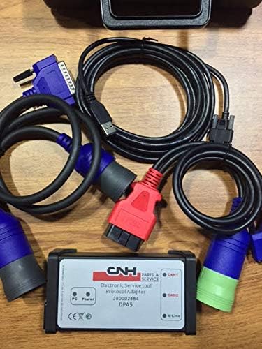 Amazon Com Cnh Dpa 5 Diagnostic Kit With Est 9 2 Engine Electronic Service Tool Adapter Software For New Holland Case And More Home Audio Theater