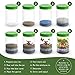 Momila DIY Terrarium Kit - Gifts for Boys & Girls Age 6 , 7, 8, 9, 10, Year Old - Science Crafts Kit - Toys for Kids, w/ LED Light On Lid & Lifelike Miniatures
