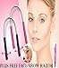 Facial Threading Tool For Hair Removal Spring Plus Bonus Brow Razor Quick And Painless