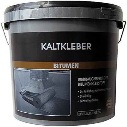 Bitumen Kaltkleber 10 Kg Eimer Mem Bauchemie Bitumenkaltkleber Fur Dachbahnen Amazon De Baumarkt