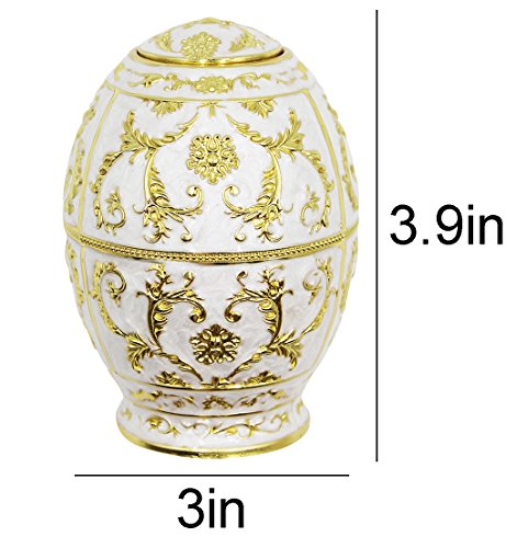 Babyprice Unique Automatic Toothpick Dispenser Golden Embossed Round Royal Toothpick Box Holder for Home and Restaurants - Thumbnail 4