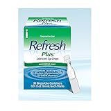Allergan Refresh Plus Eye Drops, Lubricant, Sensitive, 50 ct.