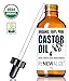 Organic Castor Oil by Renewalize | Cold Pressed and Unrefined | All Natural Skin Nails and Hair Moisturizer | 4 fl oz