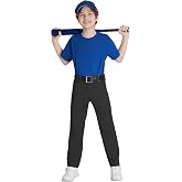 QBK 2T/3T/4T/5T to 17 Years Toddler Boys Baseball Pants Kids Tee Ball Pants