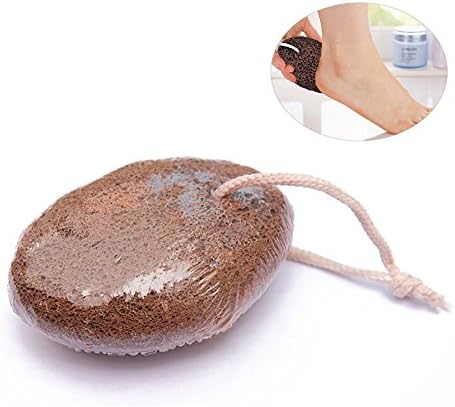 Pedicure Stone Pumice Foot Scrub Exfoliating File Skin Scrubber Remover for Feet Rub Hard Dead Skin