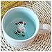 Kederastyle 3D Coffee Mug Animal Inside 12 oz with Cow, Cute Cartoon Handmade Figurine Home Ceramics Cups Morning Mugs