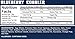 Rich Piana 5% Nutrition, RF bar Blueberry Cobbler Flavor (10Count), 20g Protein 78g Serving Size