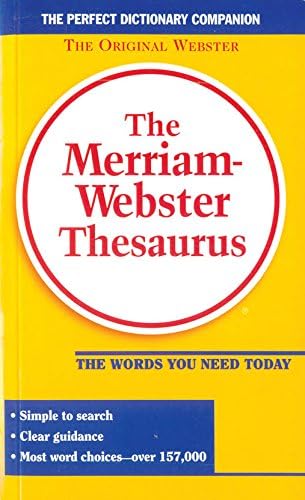 Merriam-Webster’s Pocket Thesaurus