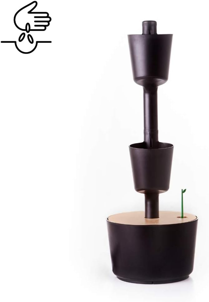 Citysens - Kit Huerto Urbano Vertical con Autorriego, Negro, 2 ...