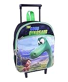 Disney the Good Dinosaur Rolling Backpack with Wheels Small Blue