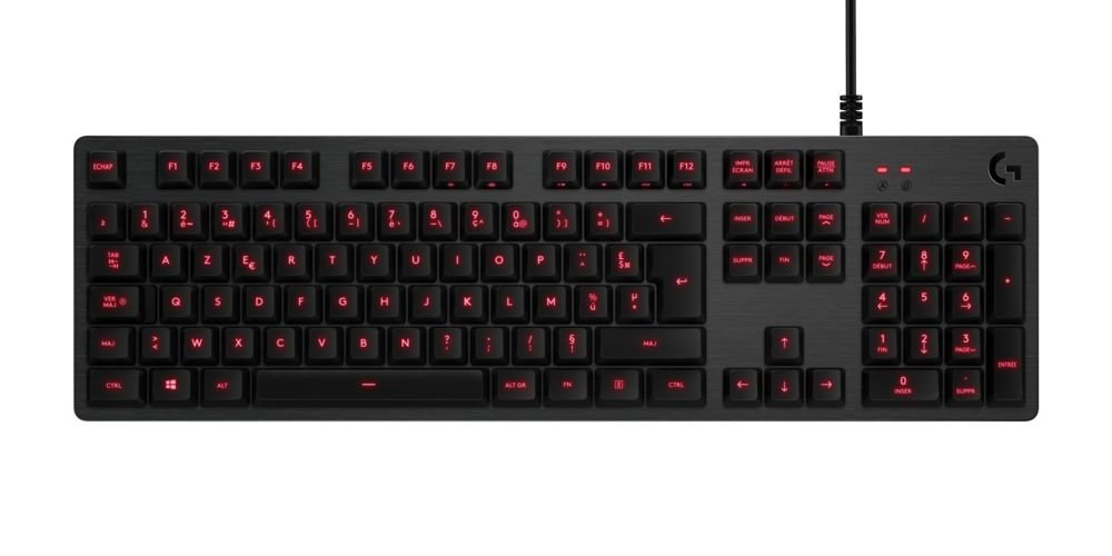 Logitech 920-008305 G413 "Azerty Layout" Mechanical Gaming Keyboard - Carbon