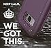 Galaxy S8 Plus Case Purple - Encased Rebel Series Impact Armor (Samsung S8+) Deep Purple