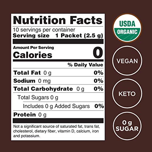 Organic Instant Coffee Powder by Four Sigmatic Arabica Instant Coffee Singles with Cordyceps