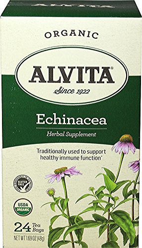 Echinacea Tea Organic Alvita Tea 24 Bag