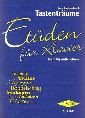 Etueden Fuer Klavier Klavier Amazon De Terzibaschitsch Anne Bucher