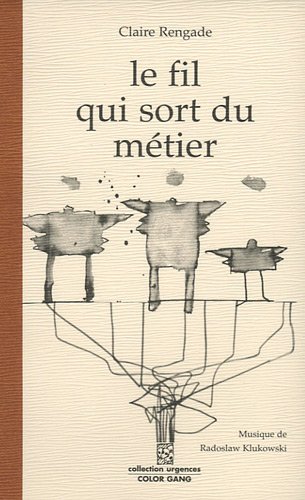 Le  fil qui sort du métier