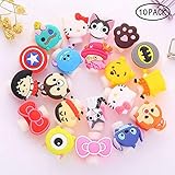 FOONEE Cable Chomper(10/5PCS) Cable Saver Protector for Apple IPhone Lighting Charge Cable Saver and Fixer Random Pattern