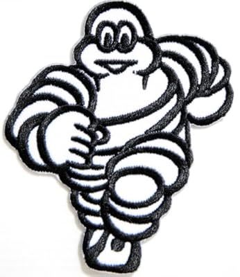 MICHELIN Man Tires TEAM Logo Sign Sponsor Car Racing Motorsport Biker Patch Iron on Applique Embroidered T shirt Jacket Custom BY SURAPAN