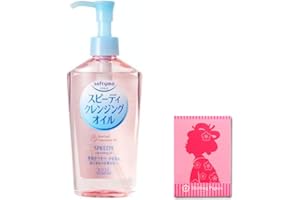 MEGURISM KOSE Softymo Speedy Cleansing Oil Bottle 230ml Makeup Remover Including Oil Blotting Paper