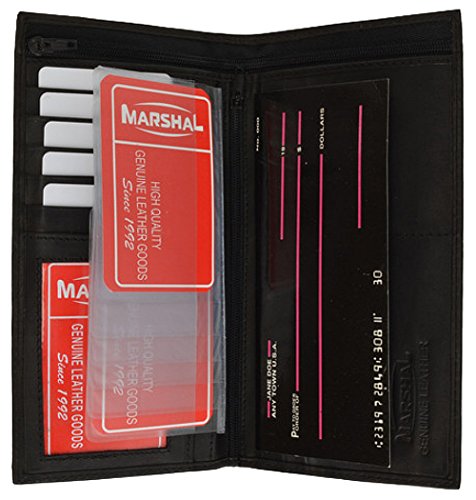 Checkbook Holder with Secure Zippers - Style 602CF