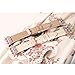 Secbolt Leather Bands Compatible Apple Watch Band 38mm 40mm iWatch Series 6 5 4 3 2 1 SE, Replacement Wristband Strap Stainless Steel Buckle，Nude