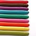 StaiBC 9 Colorful TPR Soft Plastic Handle Aluminum Knitting Knit Crochet Hooks Needles