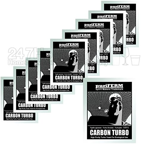 10x Puriferm Carbon Turbo Yeast with Activated Carbon
