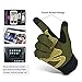 Vbiger Winter Gloves Touch Screen Gloves Outdoor Cycling Gloves For Men And Women (Army Green, L)
