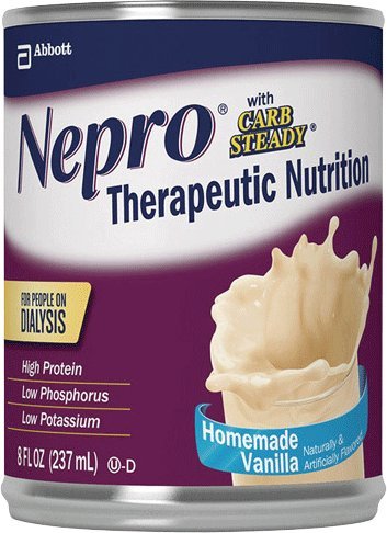 Nepro with Carb Steady Complete Nutrition (8 oz. containers) (by the Each) Vanilla