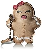 Betsey Johnson Sugar and Spice Cross Body Handbag,Tan