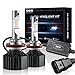 LED Headlight Bulbs H11/H8/H9 Conversion Kit (DOT Approved) SEALIGHT X2 Series DRL Low beam/Fog Light Bulbs - 16x CSP Les Auto Headlight LED Bulbs-8000LM 6000K Xenon White
