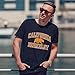 Campus Colors NCAA Adult Gameday Cotton T-Shirt - Premium Quality - Semi-Fitted Style - Officially Licensed Product (Cal Golden Bears - Navy, Medium)