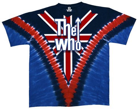 Liquid Blue Men's Who Long Live Rock Short Sleeve T-Shirt, Multi, Medium