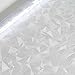 Amposei Fashion Light Refraction Frosted Window Glass Film Privacy for Bedroom Door 17.7 by 78.7 inches