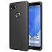 MoKo Google Pixel 3 Case, Lightweight Shockproof Protective Phone Cover, TPU Bumper Edge Twill Phone Case for Google Pixel 3 - Black