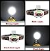 Pack 4.SUNYANG Waterproof White+Red Light Headlamp,4 Brightness Level Choice,160 Lumens,50g Weight,Comfortable Head Headlamp