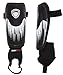 DashSport Soccer Shin Guards -Youth Sizes Best Kids Soccer Equipment with Ankle Sleeves - Great for Boys and Girls