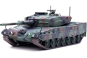 Panzerkampf | 1:72 Scale Model Military Diecast | Leopard 2A4 Main Battle Tank (w/Snorkel) Germany, NATO Camouflage | Model 1