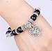 Jewelry Chic Retro 7 Chakra Healing Yoga Reiki Prayer Bead Bracelet Buddha Head Bracelet