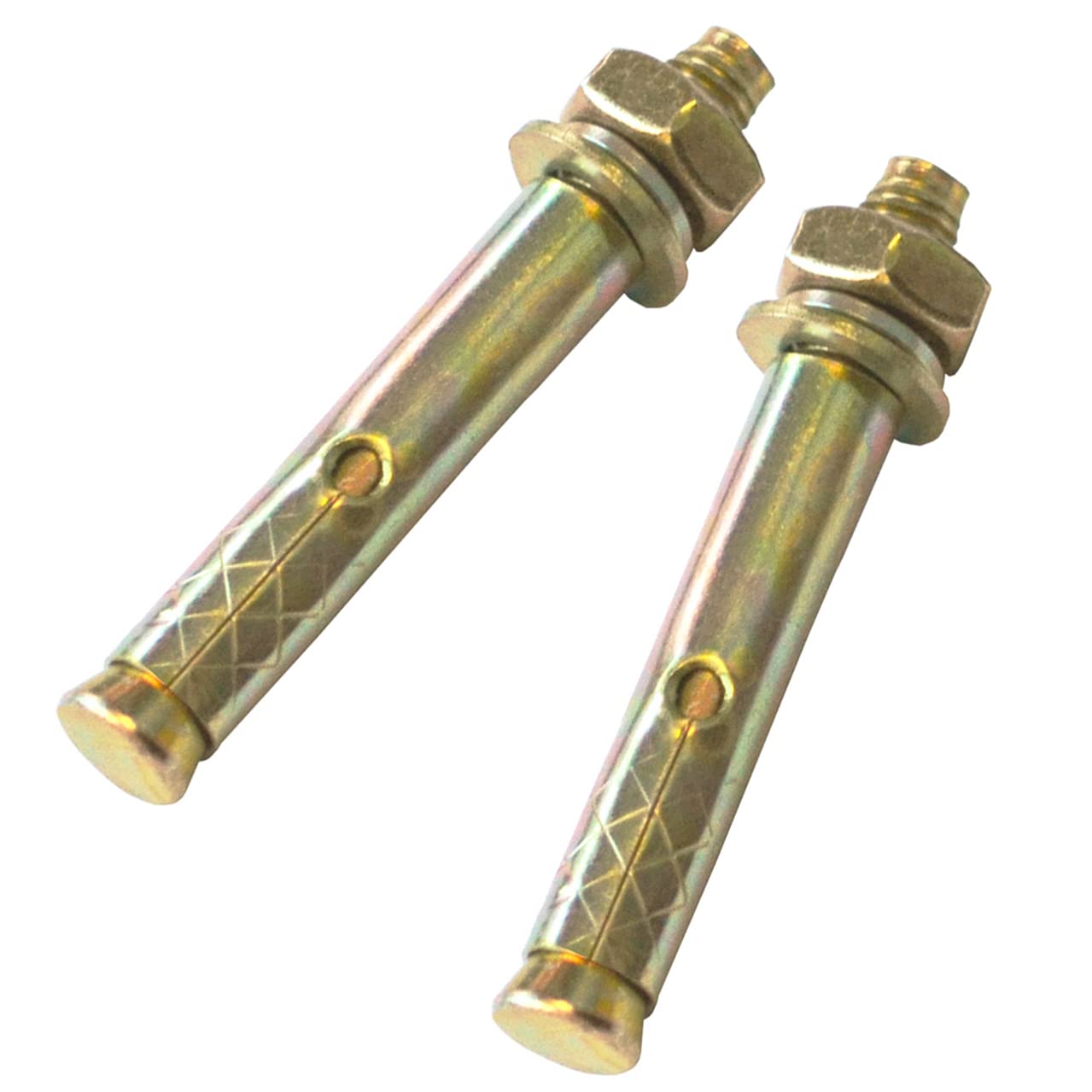 12 PCS M8*60mm Expansion Bolts,Hex Bolt Sleeve,Concrete Anchor (M8*60mm, 12)