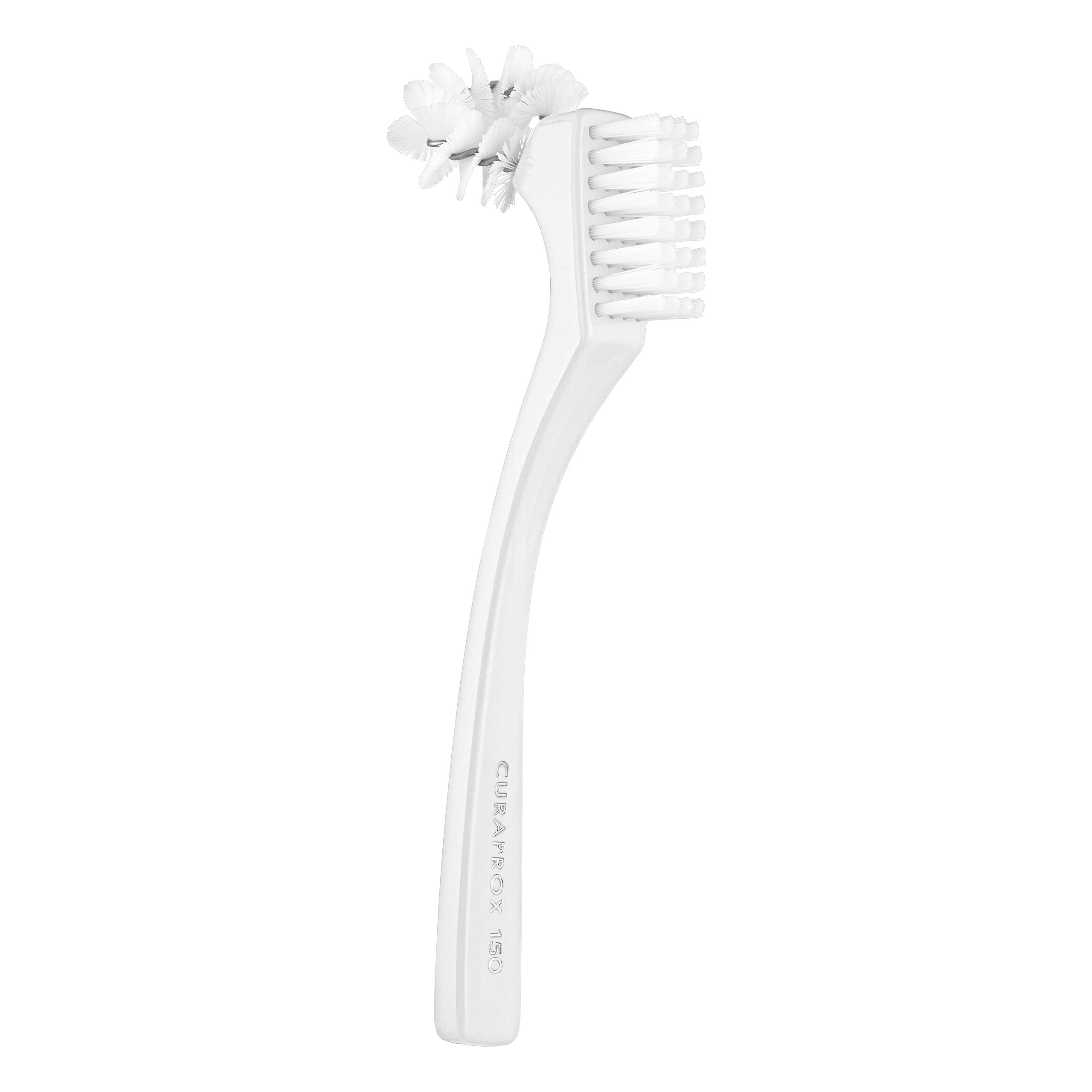Curaprox BDC 150 Cleaning Brush for dentures and Braces, White
