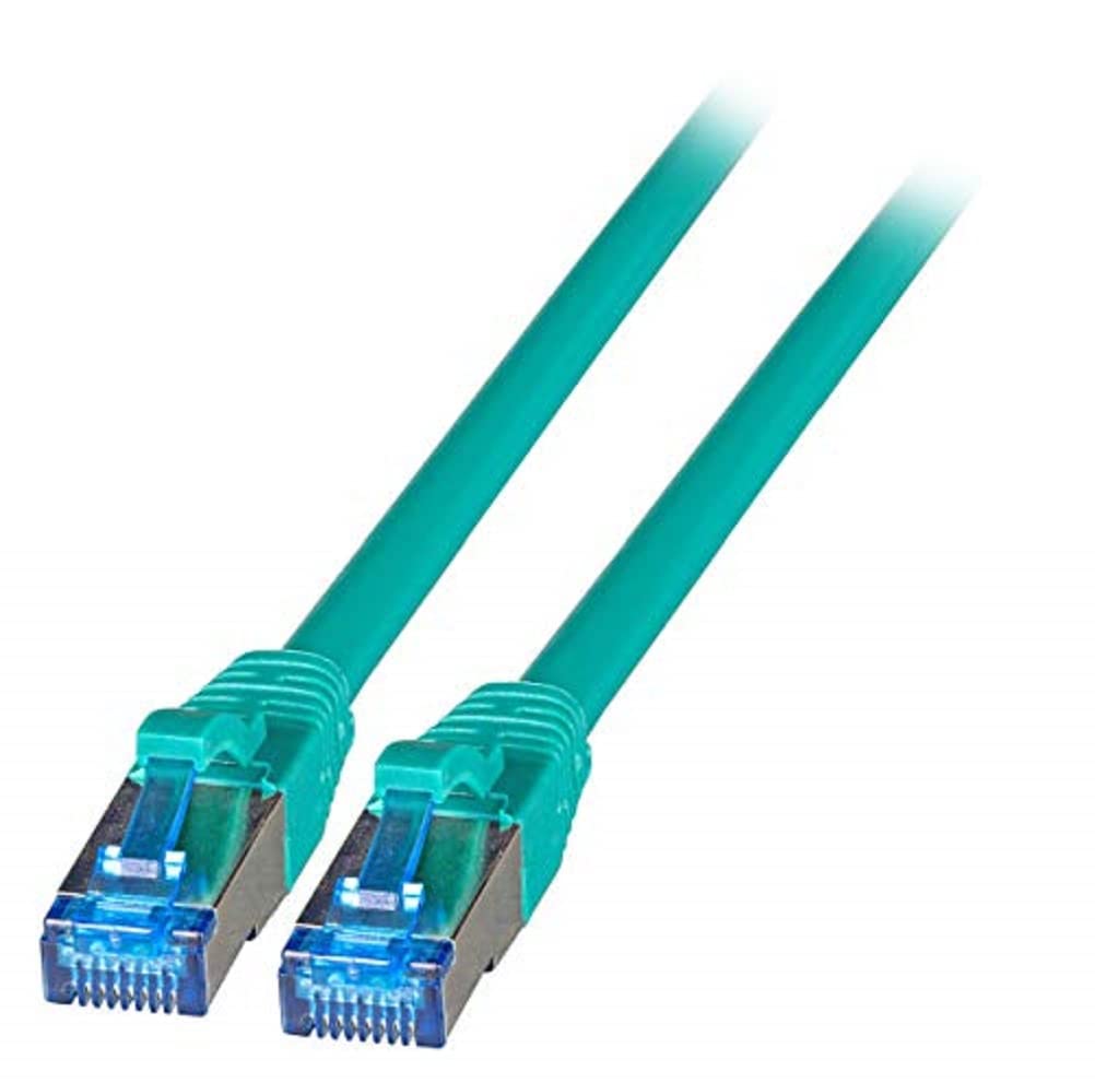 EFB RJ45 Patch Cable S/FTP Cat.6A Cat7 TPE Superflex 1m Green