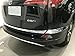 Beautost Fit for Toyota RAV4 2016 2017 2018 Chrome ABS Rear Bumper Tailgate Trunk Lid Molding Cover Trim