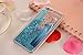 Fashion Made of quicksand following luminous Case for iPhone 6plus 6s plus inch Little Cactus Pattern Printed Transparent Soft Protective Phone Cover Mermaid