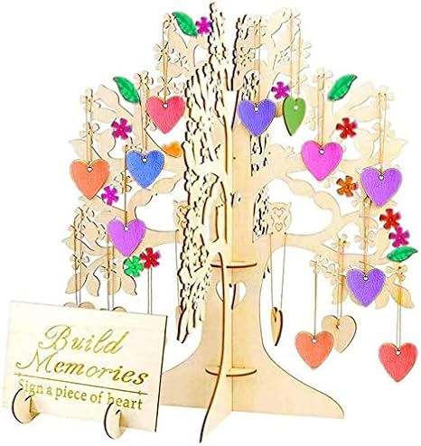 Arbre A Souhaits En Bois 3d Comme Livre D Or De Mariage Ornements En Bois Arbre